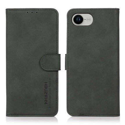 KHAZNEH Matte Texture Leather Phone Case, For iPhone 16e / 17e, For iPhone 17 Pro Max, For iPhone 17 Pro, For iPhone 17, For iPhone Air, For iPhone 16 Pro Max
