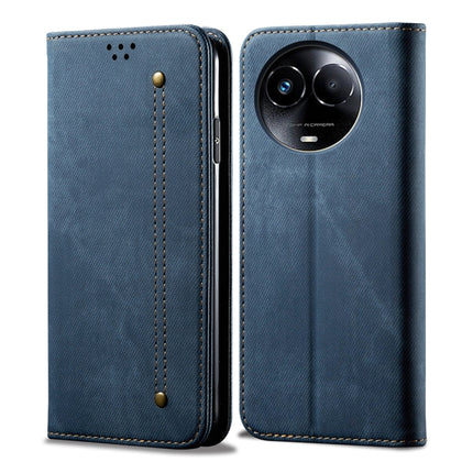 Denim Texture Flip Leather Phone Case, For Realme GT5 Pro, For Realme 11 5G Global / 11x, For Realme 11 Pro / 11 Pro+, For Realme C65 4G, For Realme 10 Pro+