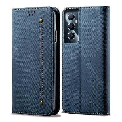 Denim Texture Flip Leather Phone Case, For Realme GT5 Pro, For Realme 11 5G Global / 11x, For Realme 11 Pro / 11 Pro+, For Realme C65 4G, For Realme 10 Pro+