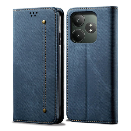 Denim Texture Flip Leather Phone Case, For Realme Note 60 4G / C61 4G, For Realme 13 Pro 5G Global, For Realme GT 6T 5G Global, For Realme GT 6 5G Global, For Realme C63 / C61, For Realme 12 Pro / 12 Pro+