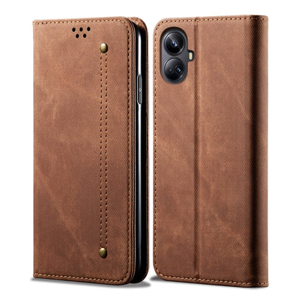 Denim Texture Flip Leather Phone Case, For Realme GT5 Pro, For Realme 11 5G Global / 11x, For Realme 11 Pro / 11 Pro+, For Realme C65 4G, For Realme 10 Pro+
