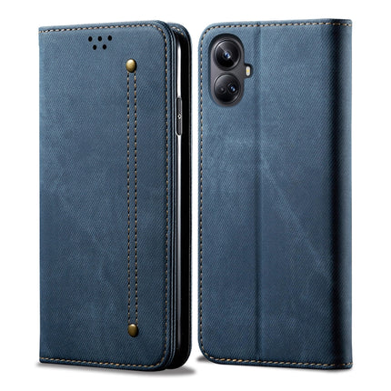 Denim Texture Flip Leather Phone Case, For Realme GT5 Pro, For Realme 11 5G Global / 11x, For Realme 11 Pro / 11 Pro+, For Realme C65 4G, For Realme 10 Pro+