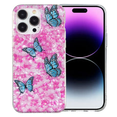 IMD Shell Pattern TPU Phone Case, For iPhone 14 Pro Max, For iPhone 15, For iPhone 13 Pro Max