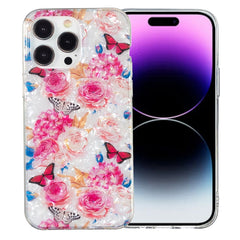 IMD Shell Pattern TPU Phone Case, For iPhone 14 Pro Max, For iPhone 15, For iPhone 13 Pro Max