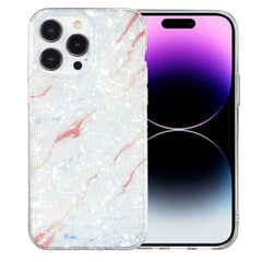 IMD Shell Pattern TPU Phone Case, For iPhone 14, For iPhone 15 Plus, For iPhone 14 Pro