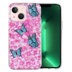 IMD Shell Pattern TPU Phone Case, For iPhone 15 Pro Max, For iPhone 14 Plus, For iPhone 15 Pro