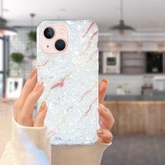 IMD Shell Pattern TPU Phone Case, For iPhone 14, For iPhone 15 Plus, For iPhone 14 Pro