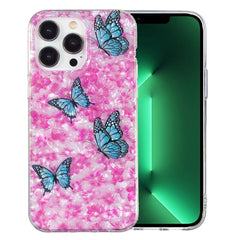 IMD Shell Pattern TPU Phone Case, For iPhone 14 Pro Max, For iPhone 15, For iPhone 13 Pro Max