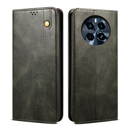 Oil Wax Crazy Horse Texture Leather Phone Case, For Realme GT 6T 5G Global, For Realme GT 6 5G Global, For Realme C63 / C61, For Realme 12 Pro / 12 Pro+, For Realme GT5 Pro, For Realme 11 5G Global / 11x