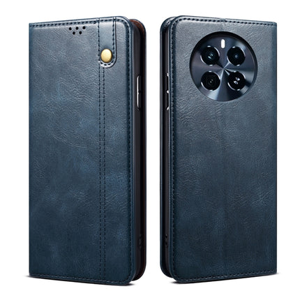 Oil Wax Crazy Horse Texture Leather Phone Case, For Realme GT 6T 5G Global, For Realme GT 6 5G Global, For Realme C63 / C61, For Realme 12 Pro / 12 Pro+, For Realme GT5 Pro, For Realme 11 5G Global / 11x