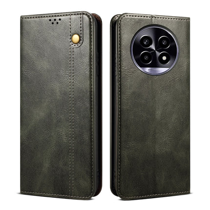 Oil Wax Crazy Horse Texture Leather Phone Case, For Realme 14 5G Global, For Realme P3 Pro, For Realme 14 Pro+ Global, For Realme 14 Pro Global, For Realme Note 60 4G / C61 4G, For Realme 13 Pro 5G Global