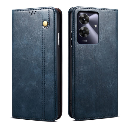 Oil Wax Crazy Horse Texture Leather Phone Case, For Realme 14 5G Global, For Realme P3 Pro, For Realme 14 Pro+ Global, For Realme 14 Pro Global, For Realme Note 60 4G / C61 4G, For Realme 13 Pro 5G Global
