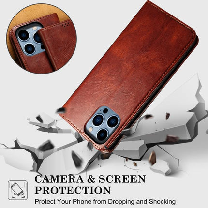 Oil Wax Crazy Horse Texture Leather Phone Case, For Realme 14 5G Global, For Realme P3 Pro, For Realme 14 Pro+ Global, For Realme 14 Pro Global, For Realme Note 60 4G / C61 4G, For Realme 13 Pro 5G Global