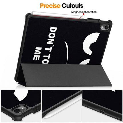 Custer Painted 3-Fold Holder Smart Leather Tablet Case, For Huawei Matepad Air