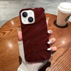 For iPhone 14 /13 / Wine Red