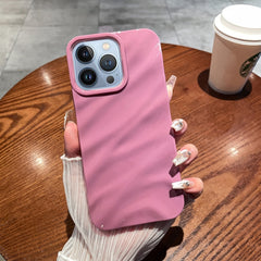 Funda de teléfono de TPU con textura de onda de color sólido, para iPhone SE 2022 y 2020/8/7/6, para iPhone 13 Pro Max, para iPhone 13 Pro, para iPhone 12/12 Pro