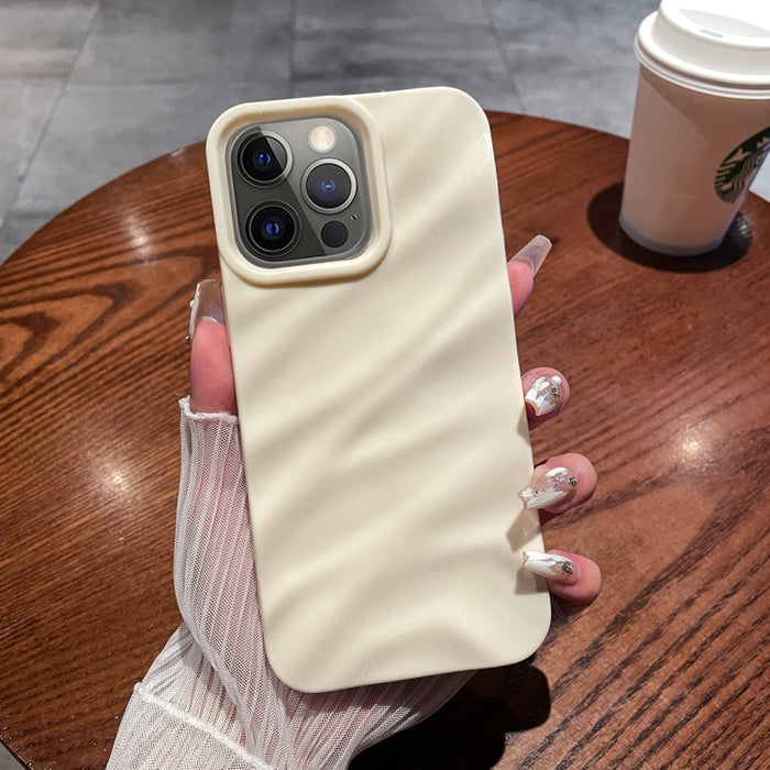 TPU-Telefonhülle mit einfarbiger Wellenstruktur, für iPhone XR, für iPhone XS Max