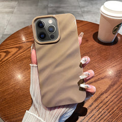 Solid Color Wave Texture TPU Phone Case, For iPhone 12 / 12 Pro, For iPhone 12 Pro Max, For iPhone 11 Pro Max