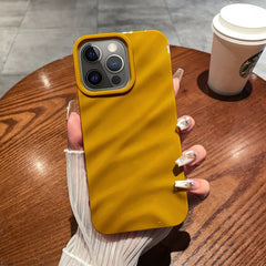 Solid Color Wave Texture TPU Phone Case, For iPhone 12 / 12 Pro, For iPhone 12 Pro Max, For iPhone 11 Pro Max