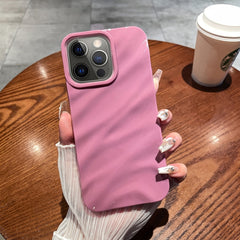 Solid Color Wave Texture TPU Phone Case, For iPhone 12 / 12 Pro, For iPhone 12 Pro Max, For iPhone 11 Pro Max