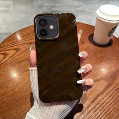 Solid Color Wave Texture TPU Phone Case, For iPhone 12 / 12 Pro, For iPhone 12 Pro Max, For iPhone 11 Pro Max