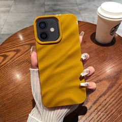 Solid Color Wave Texture TPU Phone Case, For iPhone 12 / 12 Pro, For iPhone 12 Pro Max, For iPhone 11 Pro Max