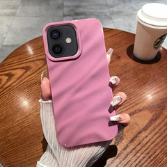 Funda de teléfono de TPU con textura de onda de color sólido, para iPhone SE 2022 y 2020/8/7/6, para iPhone 13 Pro Max, para iPhone 13 Pro, para iPhone 12/12 Pro