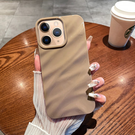 Solid Color Wave Texture TPU Phone Case