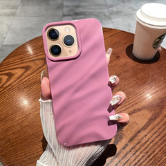 Solid Color Wave Texture TPU Phone Case, For iPhone 12 Pro Max, For iPhone 11 Pro Max, For iPhone 11, For iPhone X / XS