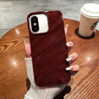 For iPhone X / XS / Wine Red