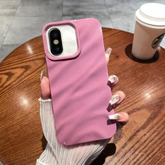 Solid Color Wave Texture TPU Phone Case, For iPhone 12 Pro Max, For iPhone 11 Pro Max, For iPhone 11, For iPhone X / XS