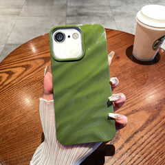 Funda de teléfono de TPU con textura de onda de color sólido, para iPhone SE 2022 y 2020/8/7/6, para iPhone 13 Pro Max, para iPhone 13 Pro, para iPhone 12/12 Pro