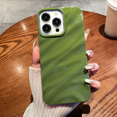 Solid Color Wave Texture TPU Phone Case, For iPhone 15 Plus, For iPhone 15, For iPhone 14 Plus