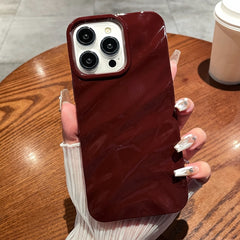 Solid Color Wave Texture TPU Phone Case, For iPhone 15 Plus, For iPhone 15, For iPhone 14 Plus