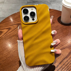 Solid Color Wave Texture TPU Phone Case, For iPhone 15 Plus, For iPhone 15, For iPhone 14 Plus