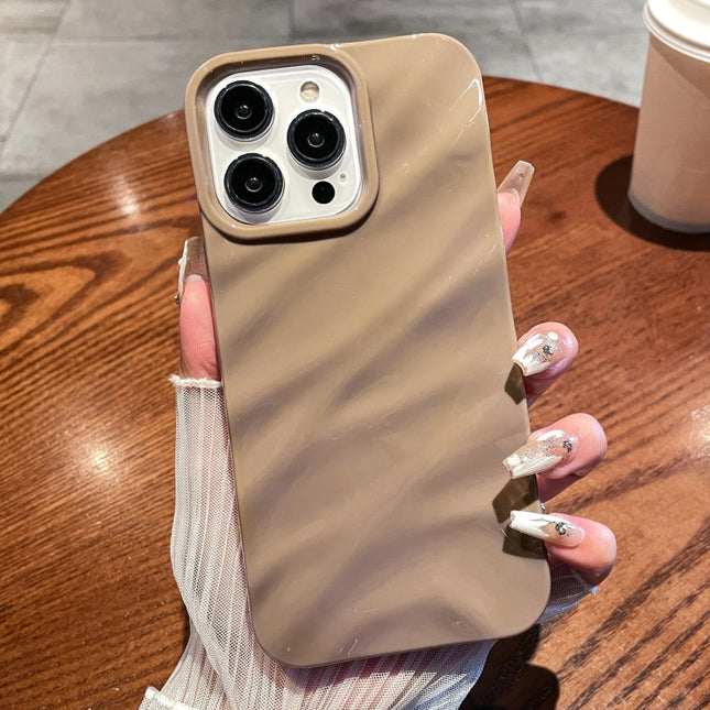 TPU-Telefonhülle mit einfarbiger Wellenstruktur, für iPhone 16 Pro Max, für iPhone 16 Pro, für iPhone 16 Plus, für iPhone 16
