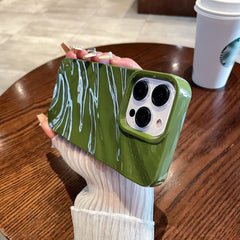 Solid Color Wave Texture TPU Phone Case, For iPhone 12 / 12 Pro, For iPhone 12 Pro Max, For iPhone 11 Pro Max