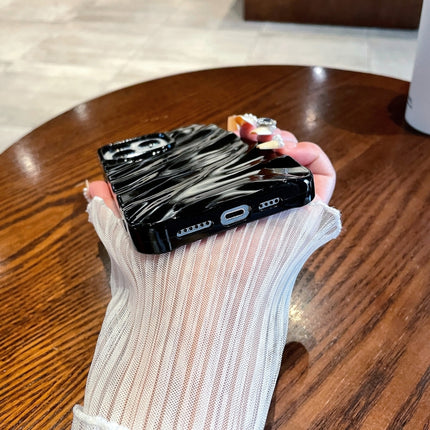 Funda de teléfono de TPU con textura de onda de color sólido, para iPhone 14 Plus, para iPhone 14/13, para iPhone 14 Pro, para iPhone 14 Pro Max