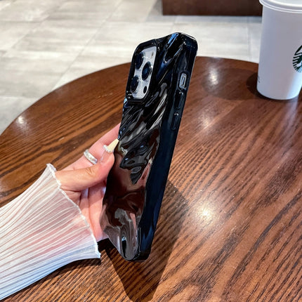 Solid Color Wave Texture TPU Phone Case, For iPhone 14 /13, For iPhone 14 Pro, For iPhone 14 Pro Max
