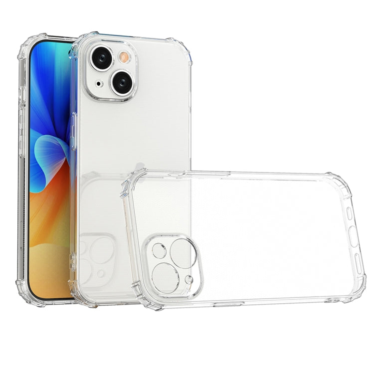Stoßfeste, klare TPU-Telefonhülle mit vier Ecken, für iPhone 16 Pro Max, für iPhone 16 Pro, für iPhone 16 Plus, für iPhone 16, für iPhone 15 Pro Max, für iPhone 15 Pro, für iPhone 15 Plus, für iPhone 15