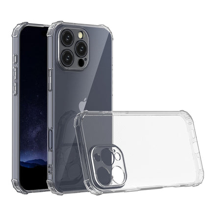 Stoßfeste, klare TPU-Telefonhülle mit vier Ecken, für iPhone 16 Pro Max, für iPhone 16 Pro, für iPhone 16 Plus, für iPhone 16, für iPhone 15 Pro Max, für iPhone 15 Pro, für iPhone 15 Plus, für iPhone 15