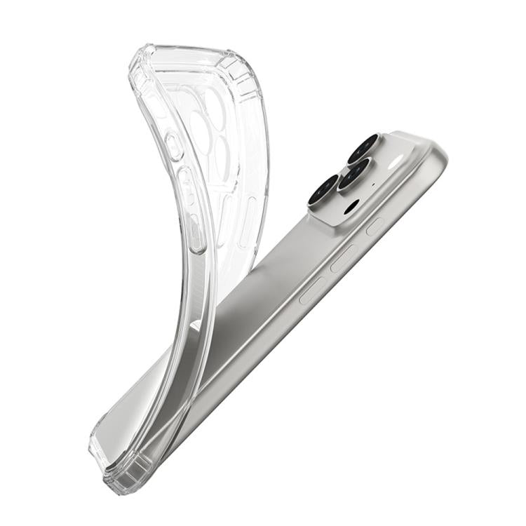 Stoßfeste, klare TPU-Telefonhülle mit vier Ecken, für iPhone 16 Pro Max, für iPhone 16 Pro, für iPhone 16 Plus, für iPhone 16, für iPhone 15 Pro Max, für iPhone 15 Pro, für iPhone 15 Plus, für iPhone 15