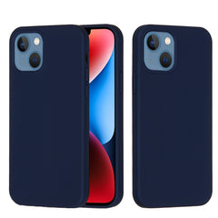 Solid Color Silicone Phone Case, For iPhone 15 Plus, For iPhone 15