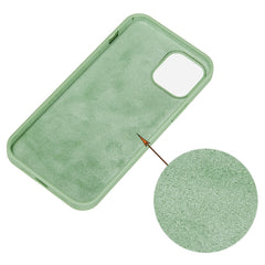 Solid Color Silicone Phone Case, For iPhone 15 Plus, For iPhone 15