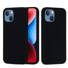 Solid Color Silicone Phone Case, For iPhone 15 Plus, For iPhone 15