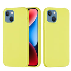 Solid Color Silicone Phone Case, For iPhone 15 Plus, For iPhone 15