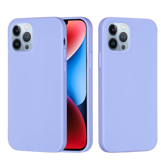 Solid Color Silicone Phone Case, For iPhone 15 Pro, For iPhone 15 Plus