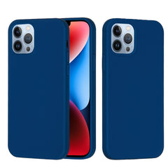 Solid Color Silicone Phone Case, For iPhone 16, For iPhone 15 Pro Max