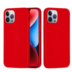 Solid Color Silicone Phone Case, For iPhone 16, For iPhone 15 Pro Max