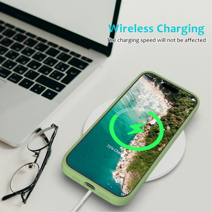 Einfarbige Silikon-Telefonhülle, für iPhone 15 Plus, für iPhone 15